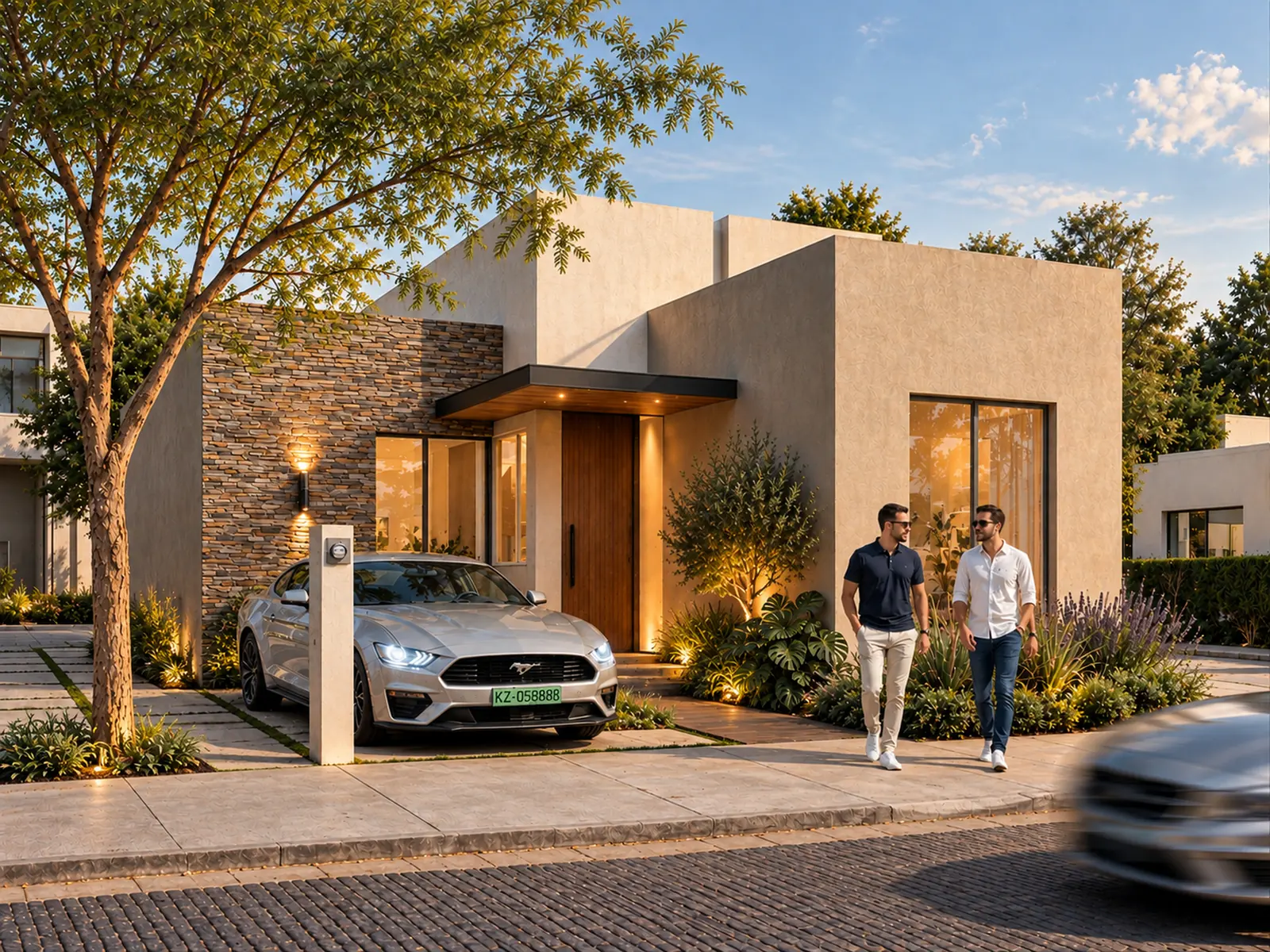 Fachada del modelo Ámbar